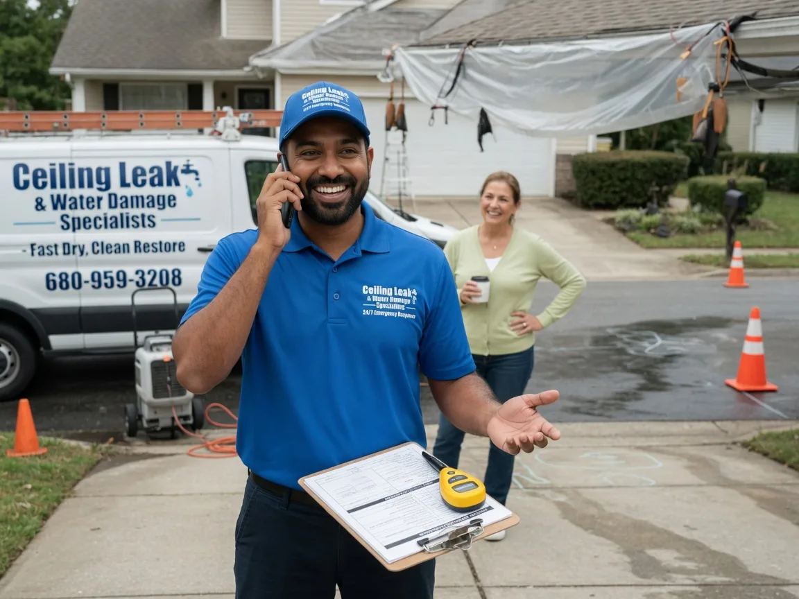 Ceiling Leak Cleanup Guernsey, WY FAQs